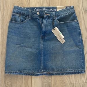 Calvin Klein Jean mini skirt